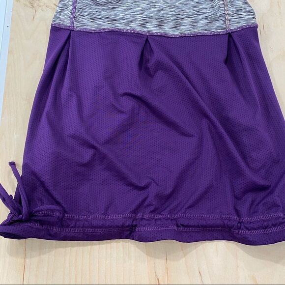 Lucy Heathered Racerback‎ Tie waist Tank Top small - Picture 6 of 8